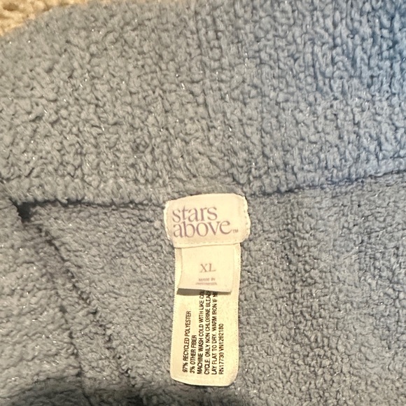 Stars Above Cozy Blue Women's Intimate Set - Picture 4 of 5